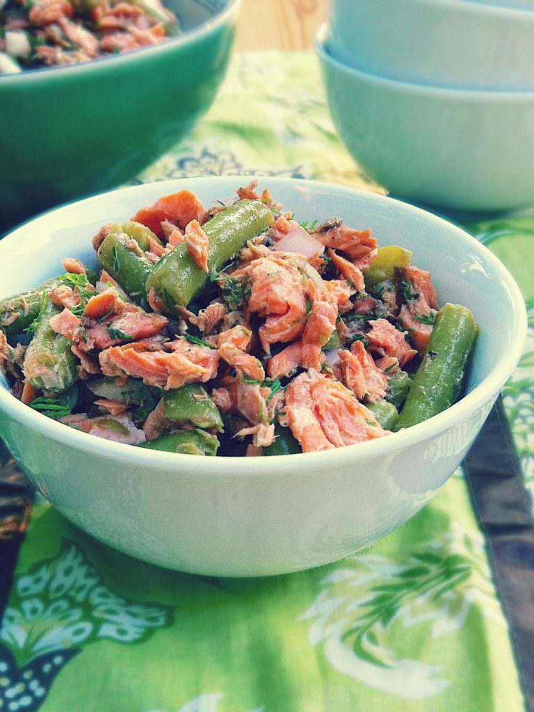 Salmon and Dill Green Bean Salad